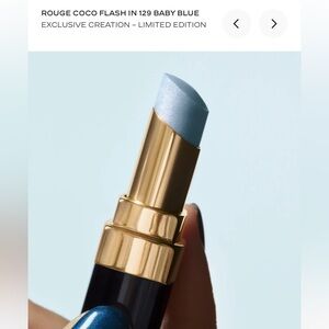 CHANEL Denim Makeup Collection Rouge Coco Flash “BABY BLUE”